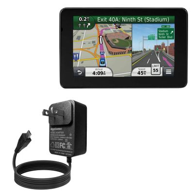 BoxWave Charger Compatible with Garmin Nuvi 3550LM - Wall Charger Direct (15W), Rapid Charge Your Device with Built-in 3ft Cable