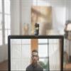 Obsbot Tiny 4K Webcam 4K 3840 x 2160 Pixel Stand view 2