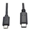 TRIPP LITE USB 2.0 Hi-Speed Cable Micro-B Male to USB Type-C Male 6' (U040-006-MICRO) view 2