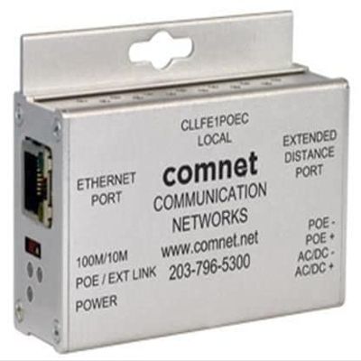Comnet CLLFE1POEC LOCAL 1-CHANNEL ENET-OVER-COAX EXTENDER WITH 30W PSE POE+