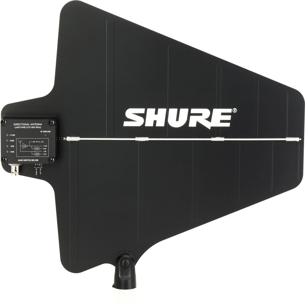 Shure UA874WB Active Directional Antenna (470-900 MHz)