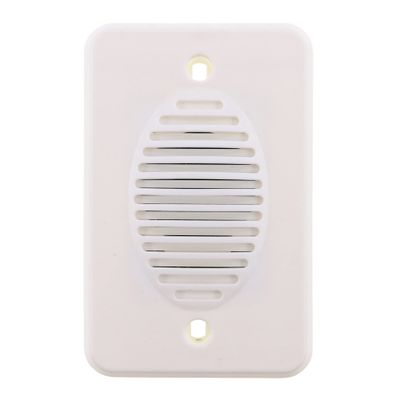 W-Box Technologies 1GANGCHIM Single Gang 3-Tone Chime, 12-24Vdc, White