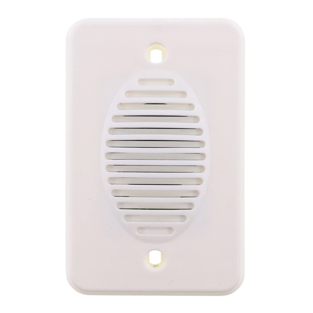 W-Box Technologies 1GANGCHIM Single Gang 3-Tone Chime, 12-24Vdc, White