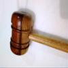 Sponex Heavy Duty Cricket Bat Wooden Mallet/Hammer for Knocking and Bat Preparation (Mallet) view 1