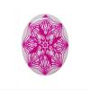 EMF Transformation Emblem Stickers - Home Buttons (1/2 inches) (Pink on White) view 1
