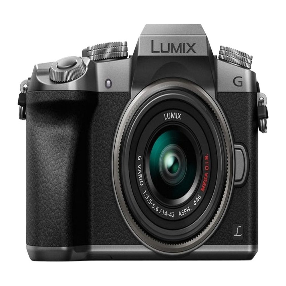 Panasonic Lumix DMC-G7 + G Vario  Digital Camera, 14  42 mm, Auto, Electronics, Battery, MILC (Imported Version)