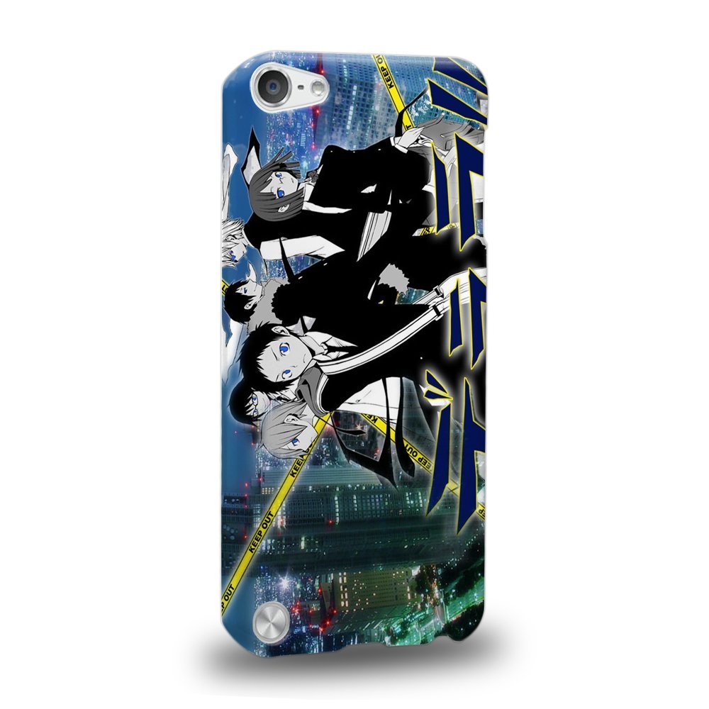 Case88 Premium Designs Durarara!! Mikado Ryugamine Tanaka Taro Masaomi Kida Anri Sonohara Celty Sturluson 1542 Protective Snap-on Hard Back Case Cover for Apple iPod Touch 5