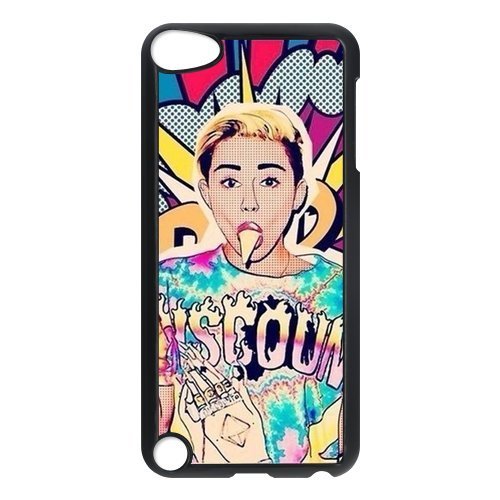 FEEL.Q- Miley Cyrus Hard Plastic Snap-On Cover Case for iPod Touch 5 5th Generation