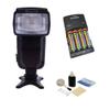 Bounce, Zoom & Swivel Head Flash Compatible With Canon EOS 5DS/5DS R + Batteries + Charger view 2