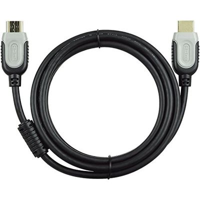 Bticino S2163 HDMI Extension Cable Male 3D and Ethernet, 2 Meters, Black