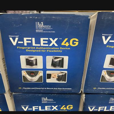 BioScrypt/L-1 Identity 4GFXS V-Flex 4G (S) Fingerprint Reader w/Secugen Sensor