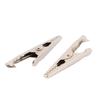 uxcell 35Pcs Non Insulated Test Alligator Clip Electrical Clamp Connector view 2