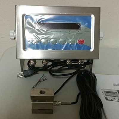 Compression Scale 3000 X 0.5 LB, S-Type Load Cell / LCD Digital Indicator, New