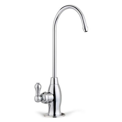 iSpring GK1-CHR Heavy Duty Reverse Osmosis Faucet, High Spout Kitchen Bar Sink Drinking Water Faucet, Contemporary Style RO Faucet, Chrome