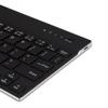 BoxWave Keyboard Compatible with Galaxy S5 mini - SlimKeys Bluetooth Keyboard - with Backlight, Portable Slim LED 7 Colors - Jet Black view 3