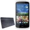 BoxWave Keyboard Compatible with HTC Desire 526G+ Dual sim - SlimKeys Bluetooth Keyboard, Portable Thin with Chiclet-Style Keys - Jet Black view 1