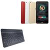 BoxWave Keyboard Compatible with ASUS Fonepad 8 FE380CG - SlimKeys Bluetooth Keyboard, Portable Thin with Chiclet-Style Keys - Jet Black view 1