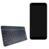 BoxWave Keyboard Compatible with ASUS Transformer Pad TF300TG - SlimKeys Bluetooth Keyboard, Portable Thin with Chiclet-Style Keys - Jet Black view 1