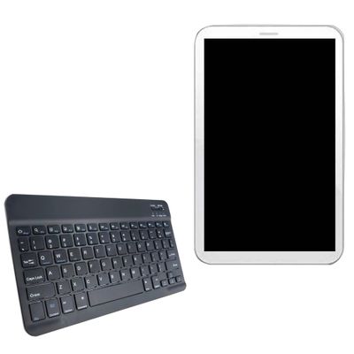 BoxWave Keyboard Compatible with Celkon C720 - SlimKeys Bluetooth Keyboard, Portable Thin with Chiclet-Style Keys - Jet Black