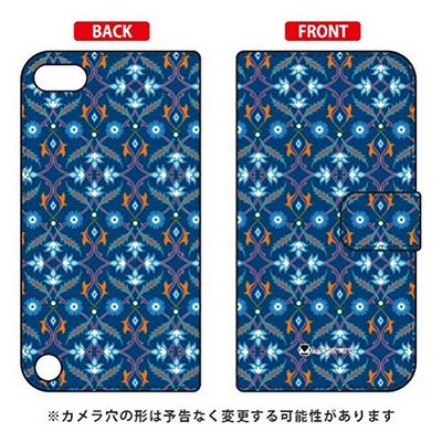 SECOND SKIN ATC5TH-IJTC-401-LIY5 Notebook Type Smartphone Case, Sultanahmet Blue Design by Moisture / for iPod Touch (5th Generation)