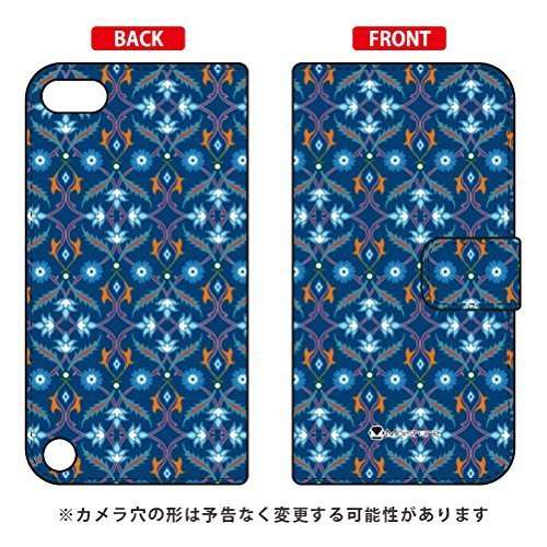 SECOND SKIN ATC5TH-IJTC-401-LIY5 Notebook Type Smartphone Case, Sultanahmet Blue Design by Moisture / for iPod Touch (5th Generation)