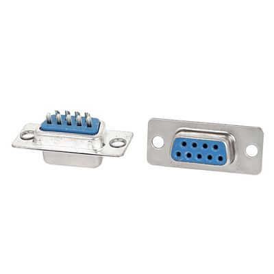 Uxcell 2 Pcs RS232 DB9 9 Pin Female Jack Connector VGA Socket Adapter