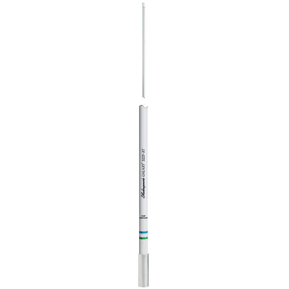Shakespeare 5225-XT-RL 1-Piece VHF Marine Band Galaxy Antenna, 8', 6dB Gain