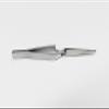 Cross Lock Tweezer Short Pointed Self Closing 4-3/4" Reverse Action Forcep S.S. By JTS view 1