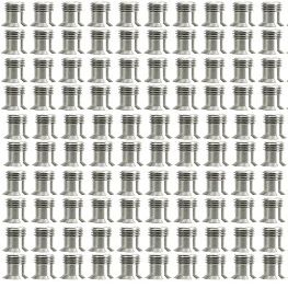 3/8" "Bullet" Screw 19mm Small Head Flush Mount Stainless Steel/Tripod Clamp Hex SS (100)