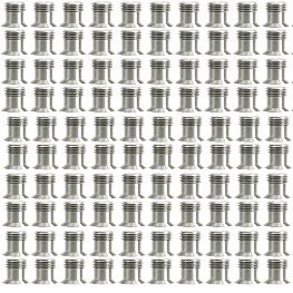 3/8" "Bullet" Screw 19mm Small Head Flush Mount Stainless Steel/Tripod Clamp Hex SS (100)