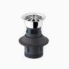 Kohler Floor Drain with Overflow, Black view 2