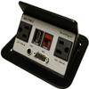 Altinex Tilt N Plug HybridTNP-328 Power Data Center - HDMI, VGA, Audio, RJ45, 2 x AC Power view 1