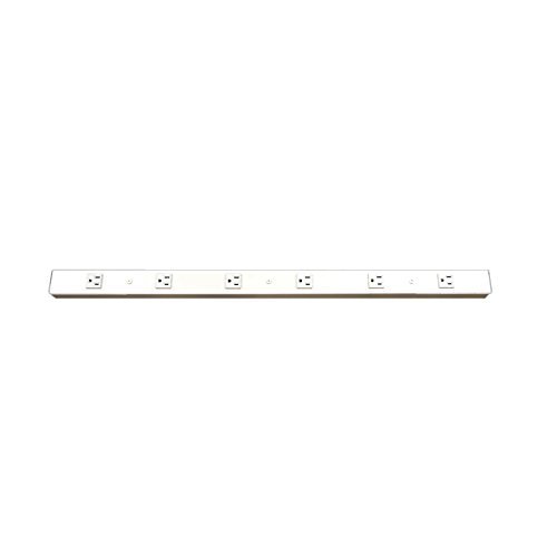 Mono-Systems, Inc. 6-Outlet Metal Power Strip