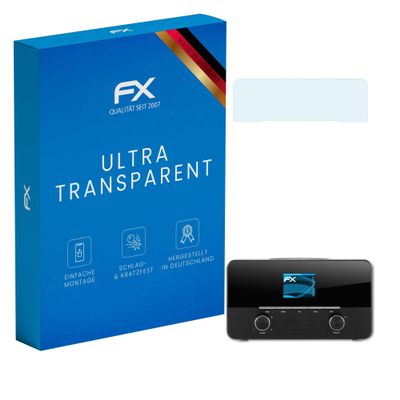 atFoliX Screen Protection Film compatible with Auna Connect 150 Screen Protector, ultra-clear FX Protective Film (3X)