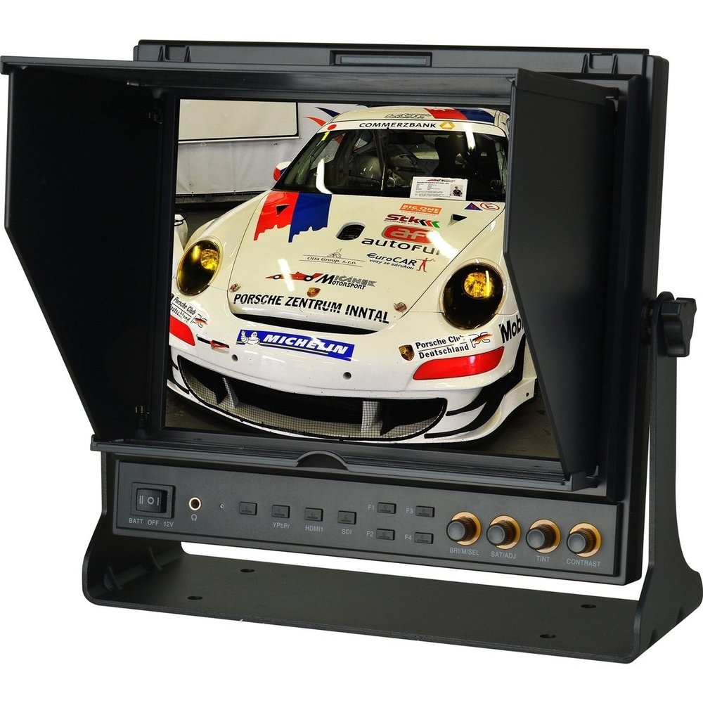 Delvcam 9.7" SDI LED Monitor with 1x HDMI Input and 1x HDMI Output, 1024x768 Resolution