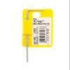 1/16" BriteGuard Plated Hex L-Wrench - Long Tag/Barcoded view 1