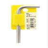 1/4" BriteGuard Plated Hex L-Wrench - Short Tag/Barcoded view 1