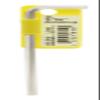 3/16" BriteGuard Plated Hex L-Wrench - Long Tag/Barcoded view 1