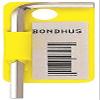 Bondhus 16214 3/8" Hex Tip Key L-Wrench with BriteGuard Finish, Tagged and Barcoded, Short Arm view 1