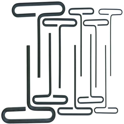 Bondhus 15438 6" Loop T-Handle 10Piece Set with ProGuard Finish