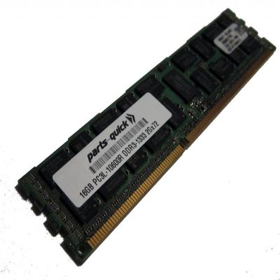 parts-quick 16GB Memory for Supermicro X9DRG-HF Motherboard PC3L-10600 1333MHz LP RDIMM