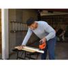 Black+Decker Stichsge, Pendelhubsge (520W, max. 70 mm Schnitttiefe, mit Softgriff, Sight-Line-Kanal, Schutzbgel, integrierte Sgeblasfunktion, ergonomische Griffe, inklusive Holzsgeblatt) KS701E view 3