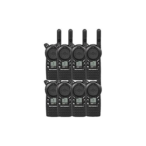 Motorola Solutions CLS1110 8-Pack Two-Way Radio Analog UHF 459.5-469.5MHz
