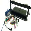 Single Din Dash kit, wire harness, steering wheel controls and antenna adapter for install a new radio into a , Pontiac Aztec (2001-05) , Grand Am (2001-04), Montana (2001-05), Sunfire (2000-05), Isuzu Ascender (2003-08), Saab 97-x 97x (2005-06), Hum view 1