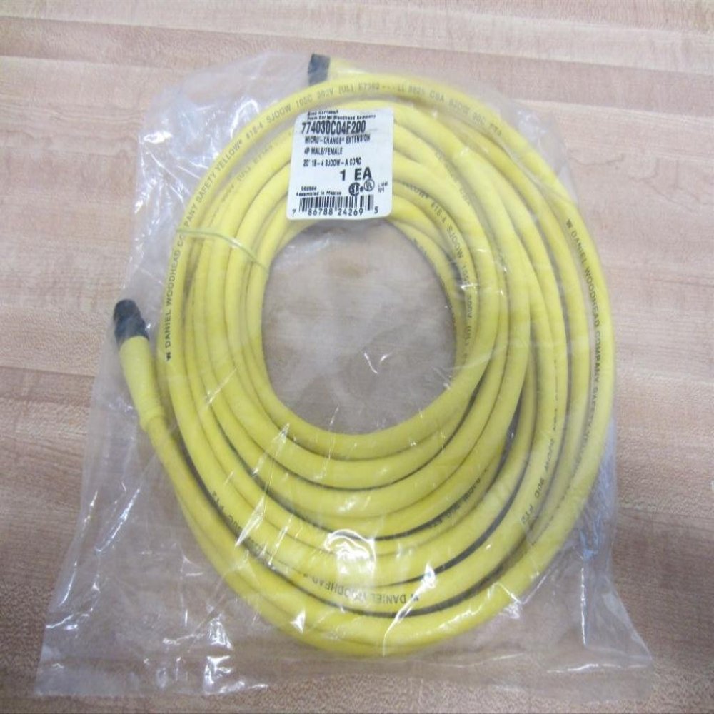 Brad Harrison 774030C04f200 Micro-Change 4P 20' Long Cord Set 774030C04f200