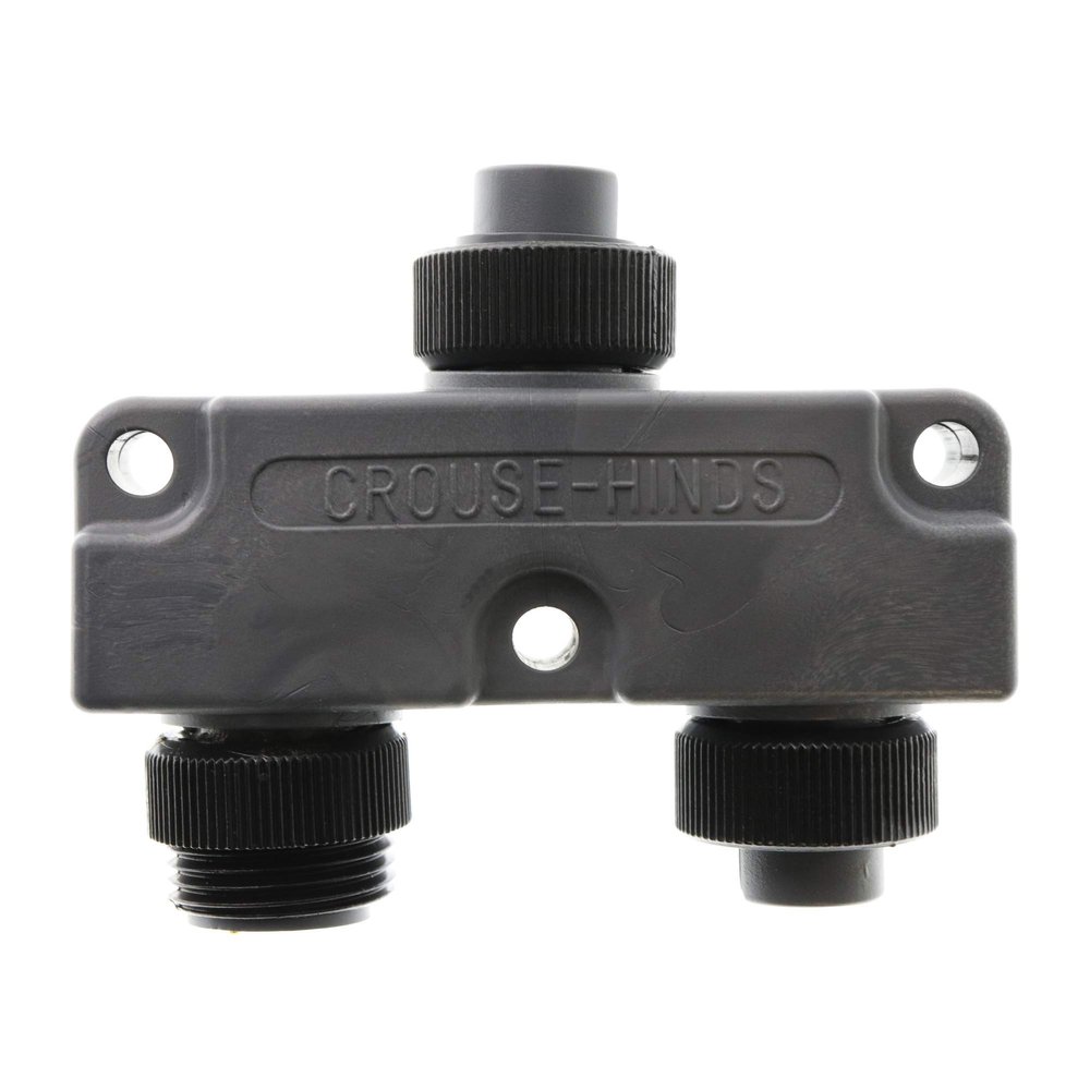 Cooper Crouse-Hinds 5000111-554 DeviceNet 5-Pole Female/Male/Female Y Adapter