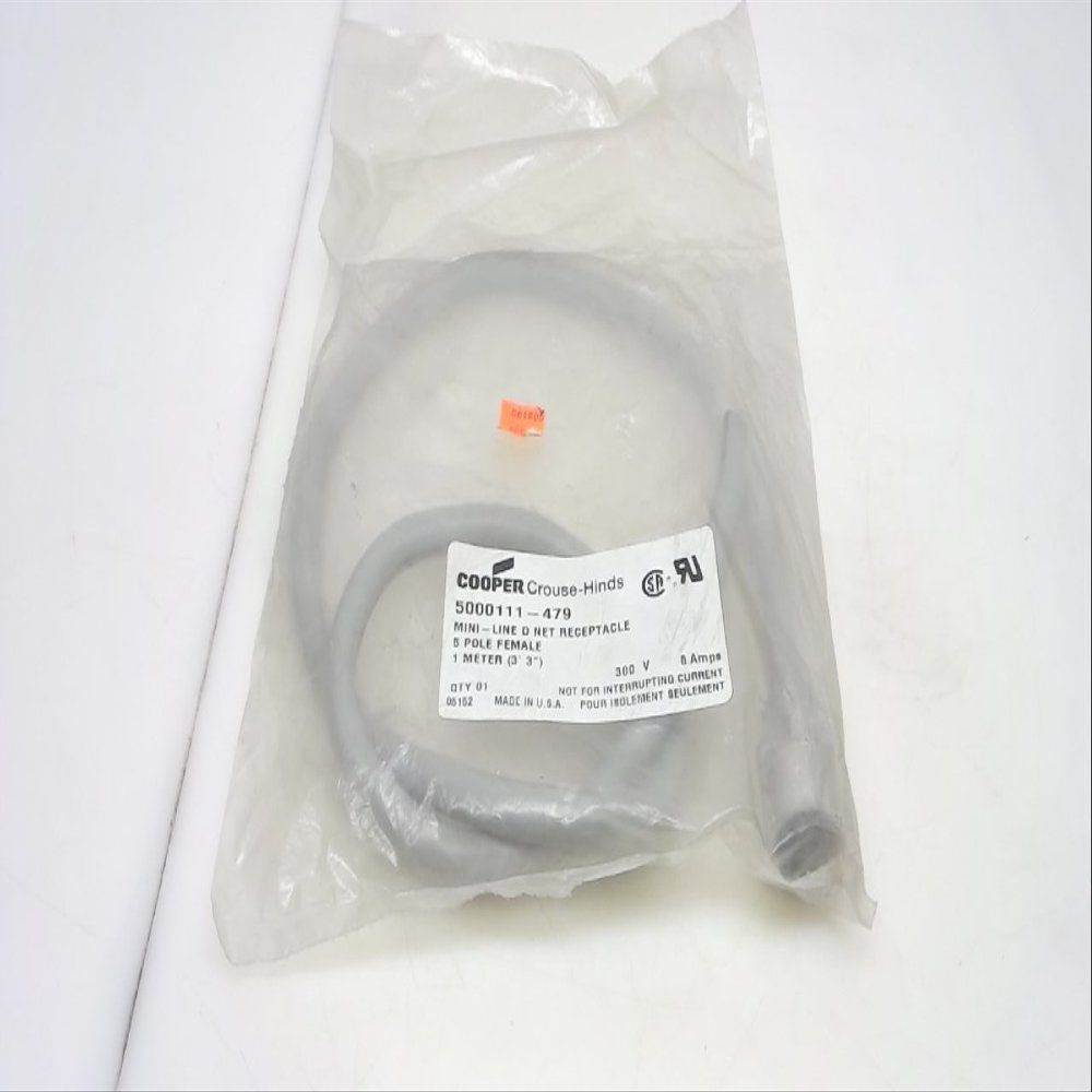 CROUSE HINDS 5000111-479 Receptacle Mini-LINE Trunk Cable 5POLE Female