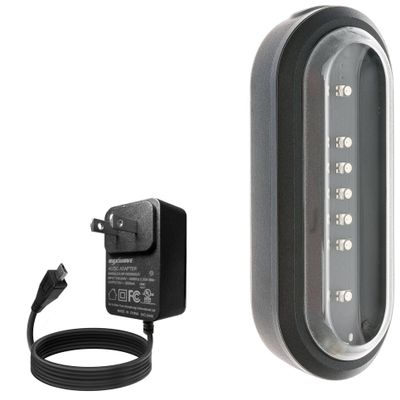BoxWave Charger Compatible with Garmin Varia Smart Bike Tail Light - Wall Charger Direct (15W), Rapid Charge Your Device with Built-in 3ft Cable
