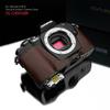Gariz OLYMPUS E-M10 Genuine Leather Camera Case XS-CHEM10BR Brown view 1