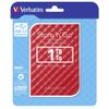 Verbatim Store N GO 2.5' (6.35CM) GEN 2 1TB USB 3.0 RED Store, 53203 view 3